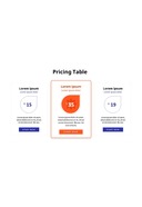 세가지 Pricing Table2 미리보기