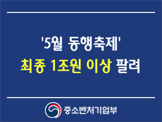 '5월 동행축제' 최종 1조원 이상 팔려