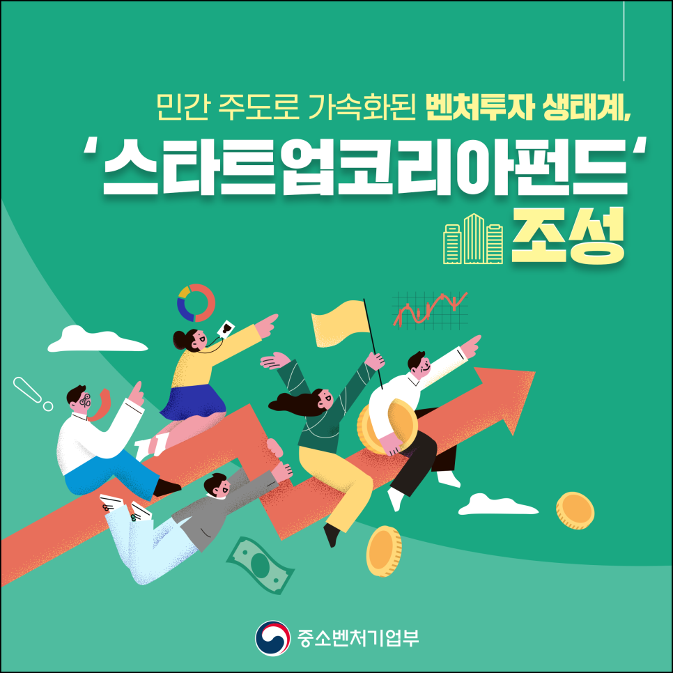 민ㆍ관이 힘을 합쳐 '스타트업코리아'를 구현할 펀드 조성 착수