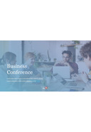 비즈니스 컨퍼런스 (Business Conference) PPT 미리보기